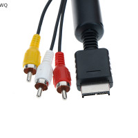ราคา WQ สาย AV Audio Video Cable สำหรับ PS2 PS3 Play Station Console System (22239744639)
