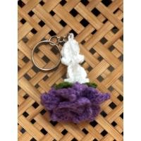 ราคา พวงกุญแจห้อย พวงกุญแจไหมพรม พวงกุญแจดอกไม้ (20143882669)