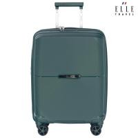 ราคา ELLE Travel Eren Collection 100 PP Polypropylene ขนาด Cabin 20 นิ้ว ระบบซิปคู่นิรภัยและซิปขยาย ล้อหมุน360 คันชักอะลูมิเนียมปรับระดับสูงต่ำได้ (22382193312)