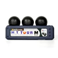 ราคา MARATHON เปตอง รุ่น TOUR M BLACK PETANQUE BALL รุ่นเอ็มแบล็ค เปตองเหล็กกล้าพิเศษ ชุบดำ แข็งแกร่ง กระชับมือ (15574867764)