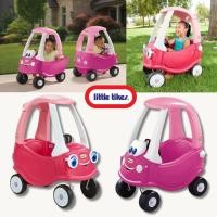 ราคา ลิขสิทธิ์แท้100 รถขาไถเด็ก ยอดนิยม Little Tikes Cozy Coupe สีแดงสีดำสีเขียวสีชมพูเข้มสีม่วง (22742747678)