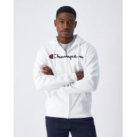 ราคา CHAMPION HOODED FULL ZIP SWEATSHIRT เสื้อแจ็คเก็ตแขนยาวสำหรับผู้ชาย 220255 WW001 (22804201865)