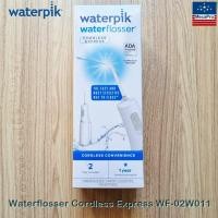 ราคา Waterpik Waterflosser Cordless Express WF 02W011 or WF 02W012 เครื่องฉีดพ่นน้ำทำความสะอาดฟัน ไหมขัดฟันพลังน้ำ ไร้สาย Water Flosser (20348308272)