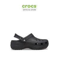 ราคา CROCS รองเท้าลำลองผู้หญิง CLASSIC PLATFORM GLITTER CLOG รุ่น 207241001 BLACK (22038412210)