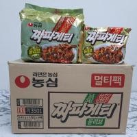 ราคา ขายยกลัง 1ลัง 40ห่อ จาจังเมียน จาปาเก็ตตี้ มาม่าเกาหลี Jjapageti บะหมี่ดำเกาหลี จาจังมยอน 짜파게티 (20590334306)