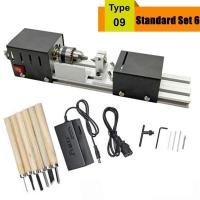ราคา เครื่องกลึงขนาดเล็กลูกปัดเครื่องขัด Diy CNC แกะสลักกลึงสำหรับโต๊ะงานไม้ไม้ DIY เครื่องมือกลึงชุดมาตรฐาน (15959465086)