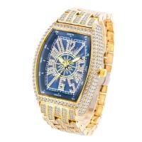 ราคา Missfox Watch Foreign Trade Fm Starry Sky Fashion Personality Digital Barrel Shaped Full Diamond Large Dial Mens Watch EYUE (21484391045)