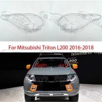ราคา ฝาครอบไฟหน้ารถสำหรับ Mitsubishi Triton 2016 2017 2018แผ่นกระจกตัวครอบไฟหน้าเลนส์อะไหล่ทดแทนอัตโนมัติ (21595686783)