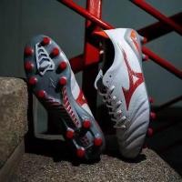 ราคา รองเท้าสตั๊ดรองเท้าเตะบอล Mizuno รองเท้าเตะบอลแข็งแรง หนังนุ่ม เบา made in Japan พร้อมกล่อง สินค้าใช้เวลาเดินทาง 2 3 วัน สวยแท้ตรงปกร้อยเปอร์เซ็นต์ (21877523257)