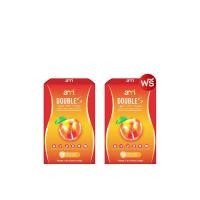 ราคา Ami Double S Apple cider เอมี่ ดับเบิ้ล เอส แอปเปิ้ลไซเดอร์ 10 แคปซูล 1 กล่อง แถมฟรี Ami Double S 10 แคปซูล 1 กล่อง (22977676674)