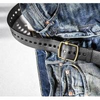 ราคา เข็มขัดหนังวัวแท้ นำเข้าจากอิตาลี Genuine Leather Belt made in Italy it 2 (21942280726)
