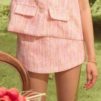 ราคา ML จัดส่ง 2 NOV lookbooklookbook potato shorts grapefruit tweed (22782358527)