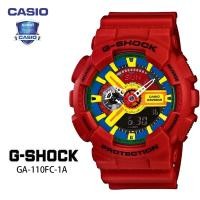 ราคา รับประกัน 1 ปี Casioนาฬิกาคาสิโอของแท้ G SHOCK CMGประกันภัย 1 ปีรุ่นGA 110FC 1A าฬิกาผู้ชาย (7473688635)