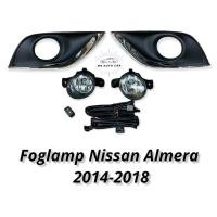 ราคา ไฟตัดหมอก NISSAN ALMERA 2014 2015 2016 2018 สปอร์ตไลท์ นิสสัน อัลเมร่า foglamp Nissan Almera 2014 (12502365171)