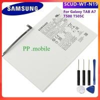 ราคา แบตเตอรี่ แท้ Samsung Galaxy Tab A7 T500 T505 T505C battery SCUD WT N19 7040MAh รับประกัน 3 เดือน (17703300413)