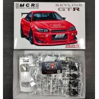 ราคา AOSHIMA TC71 1 24 MCR BNR34 SKYLINE GT R 02 NISSAN โมเดลรถยนต์ Model DreamCraft (13081416063)