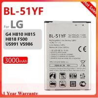 ราคา BL 51YF BL51YF BL 51YF 3000MAh แบตเตอรี่มือถือสำหรับ LG G4 H810 H815 H818 F500 US991 VS986คุณภาพสูง Bateria แบตเตอรี่ (17902754049)