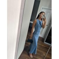 ราคา colourblockmatter Starfall เดรสคอถ่วงผ้าซาติน เดรสออกงาน เดรสไปงาน มี 4 สี (22726739820)