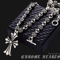 ราคา Foryou สร้อยข้อมือโครมฮาร์ท Chrome Hearts พร้อมกล่องใส่แบบใส ฟรีค่าจัดส่ง (22725106681)