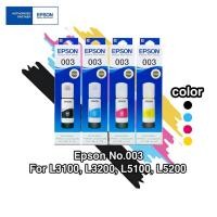 ราคา หมึกเติมแท้ EPSON 003BK C M Y เซท 4 สี กล่อง หมึกเติมแท้100 Epson 003 for L1110 L1210 L3110 L3150 L3120 L3250 L3256 L5190 (22761917604)