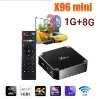 ราคา ลื่น แรง เร็ว เสถียร X96 Mini Android 7 1 2 TV BOXAndroid TV Box Amlogic S905W Quad Core 4K WiFi X96 Mini Set top boxของแท้รับประกัน1ปี (8838712936)