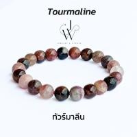 ราคา กำไลข้อมือ กำไลหิน หินมงคล ทัวร์มาลีน Tourmaline หินนำโชค ลูกปัด หิน 8 10 12 มม (21895619137)
