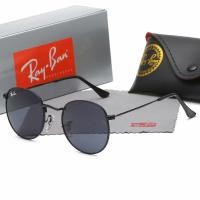ราคา aybanแว่นกันแดดโพลาไรซ์หลากสี แว่นตากันลมray reyban sunglasses banแว่นตาแว่นกันแดดสำหรับขับขี่แว่นกันลมเล่นกีฬากลางแจ้งลดกระหน่ำrayband WOMEN 3447 aviator glasses (22608031979)