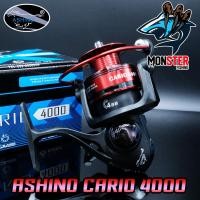 ราคา รอกสปินนิ่ง อาชิโน่ ASHINO CARIO 1000 2000 3000 4000 5000 6000 BLACK RED (8991229535)