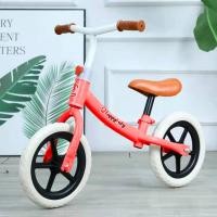 ราคา BEIGE จักรยานขาไถ จักรยานขาไถ 1 7 ปี Balance Bike ขาไถเด็ก ฝึกจักรยาน สมดุลรถจักรยาน ความสูง ปรับได้ (22973707381)