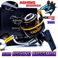 ราคา รอกตกปลา รอกสปินนิ่ง อาชิโน่ ASHINO BASSMAN 1000 6000 โฉมใหม่มีให้เลือกหลายสี (22880462001)