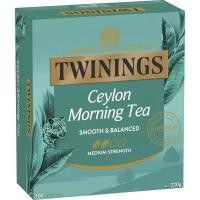 ราคา ทไวท์นิงส์ ชาซีลอน มอร์นิ่ง 100 ถุง Ceylon Morning Tea Bags 100 Pack ทไวท์นิงส์ ชาซีลอน มอร์นิ่ง 100 ถุง (22828316071)