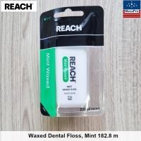 ราคา REACH Waxed Dental Floss 50 2m or 182 8m รีช ไหมขัดฟัน เคลือบแว็กซ์ (20347901630)