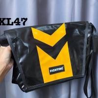 ราคา XL กระเป๋าผ้าใบ FIGHTING ทรง Messenger สายเบลท์ ใส่ iPad ได้ (19135685662)
