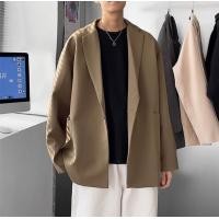 ราคา พร้อมส่ง Blazer สูทผู้ชาย สีพื้น รุ่นกระดุม 2 เม็ด สไตล์เกาหลี ใส่ทำงาน ใส่เที่ยวได้ J38 (16046197957)