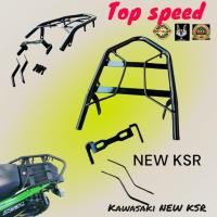 ราคา ตะเเกรงท้าย Kawasaki new KSR งาน Top speed สวยสุด ลงตัว ใส่แล้วไม่มี OUT จ๊าบ จ๊าบ 429 บาท SN (22353411011)