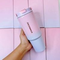 ราคา แก้ว Starbucks ชมพูสวยๆ แก้วเก็บความเย็น (21147957089)