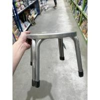 ราคา the glasshouse เก้าอี้เหล็ก เก้าอี้สแตนเลส รุ่นหนา ทรงกลมขนาดสูง 25 ซม 47ซม (21500014175)