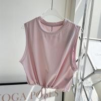 ราคา Yogatruth เสื้อกีฬากันรังสียูวีเสื้อครอปแขนกุดออกกำลังกายใส่ออกกำลังกาย (22638929651)