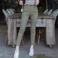 ราคา TwiceJeans กางเกงทรงบอย ผ้ายืด งานสวย ผ้านิ่มดี สีเขียวขี้ม้า (21460564668)