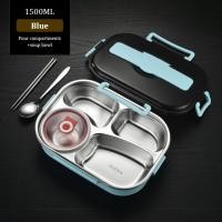 ราคา กล่องข้าวพกพา กล่องข้าว กล่องข้าว2ช่อง กล่องข้าว4ช่อง lunchbox กล่องอาหารกลางวัน ฝาปิดล็อคแน่นกันอาหารหก กล่องข้าวห่อ กล่องเก็บอาหาร RelaxHome th (21902916592)
