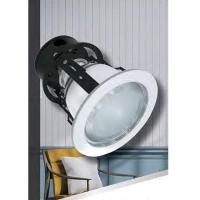 ราคา BEC Downlight ฝังฝ้า หน้ากระจก หน้าโคม 2424 ขั้ว E27 ขอบขาว โคมเปล่า ขนาดโคมเช็คจากภาพ (22482575196)