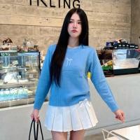 ราคา MesubShop เสื้อกันหนาว สเวตเตอร์ไหมพรม สาวอวบใส่ได้ ปักโบว์น่ารัก ผ้ายืดเยอะมาก ผ้านิ่มใส่สบาย รุ่น สเวตเตอร์ปักโบว์ (22964214846)