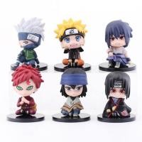 ราคา ฟิกเกอร์ โมเดล Naruto นารูโตะ ชุด 6 ตัว ท่านั่ง สูงประมาณ 6 7 ซม นารูโตะ ซาสึเกะ อิทาจิ คาคาชิ กาอาระ ตั้งโชว์หรือแต่งเค้กก็ได้ น่ารักๆ งานจีน พร้อมส่ง (21646325863)