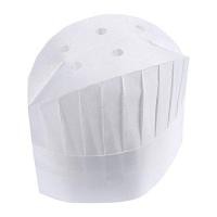 ราคา หมวกกุ๊กกระดาษ หมวกเชฟกระดาษ ทรงโค้ง สีดำ สีขาว ปรับขนาดไม่ได้ Paper Chef Hat (7476244507)