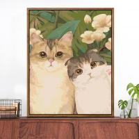ราคา Nanafine Thai Shipping 30 40 ซม DIY ภาพวาดสีน้ำมันดิจิตอลมือวาดภูมิทัศน์ภาพวาดพระอาทิตย์ตกดอกกุหลาบภาพวาดตกแต่ง (21517222046)