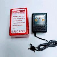 ราคา หม้อแปลงปรับโวล AC DC ADAPTOR 3v 4 5V 6V 7 5V 9V 12v 500ma SPECTRUM (21607883879)
