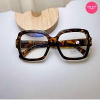 ราคา แว่นกรองแสงสีฟ้า กรอบสี่เหลี่ยม KS66007 ทรงใหญ่ เก็บรูปหน้า ใส่ได้ทุกเพศ มีปลายทาง (20940191464)