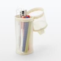 ราคา มูจิ กระเป๋าใส่เครื่องเขียนไนลอนทรงกระบอก MUJI Nylon Mesh Pen Case Approx DIA 6 5 x 20 7 cm (22879602006)