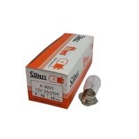 ราคา STANLEY หลอดไฟ หลอดไฟหน้า 12v25w A3603 สแตนเล่ย์ แท้ 100 แป้นเล็ก ขายยกกล่อง 10 ดวง (21578186275)