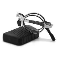 ราคา UIMI ส่งฟรี แว่นตาโลหะป้องกันแสงสีฟ้าสี่เหลี่ยมทรงกลม แว่นตาอ่านหนังสือชายแบบพกพาพับได้ แว่นสายตายาวผู้ชายแว่นตาสายตายาวทรงกลม (22941015048)